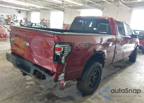 2013 Ford F-150 Fx4 из США, поврежденный, VIN 1FTFW1ET3DFA55515